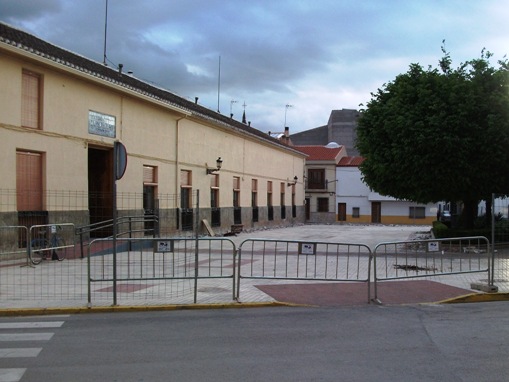 Obras de la plaza del azafranal. Plan E