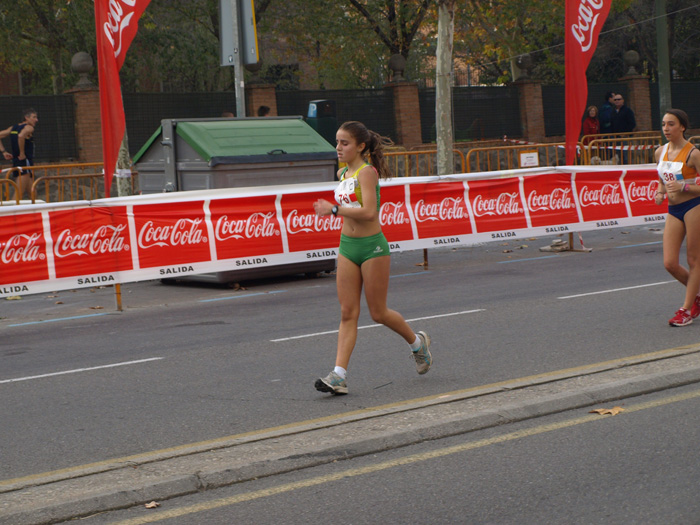 Lidia Quiñones se proclama Campeona Regional juvenil de marcha y Sofía Bellón, Subcampeona cadete