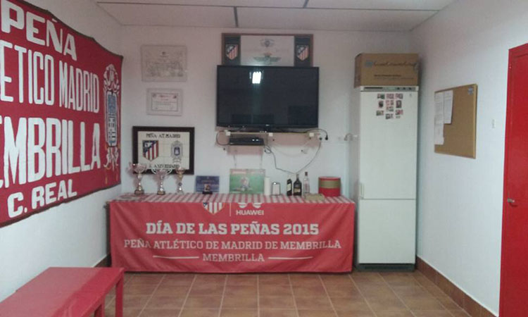 La Peña Atlético de Madrid de Membrilla inaugura su nueva sede en los Paseos del Espino
