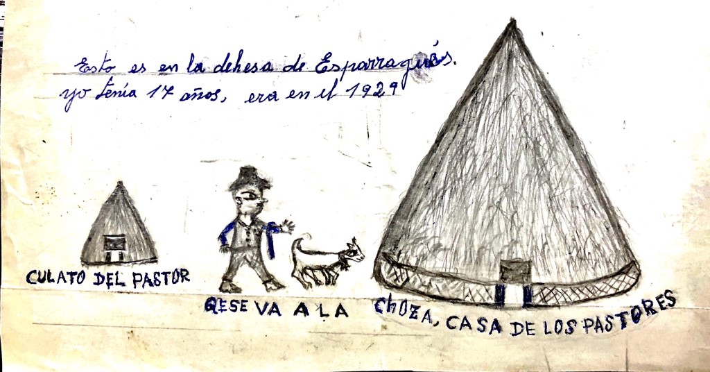 Dibujo original de Tomás Megías