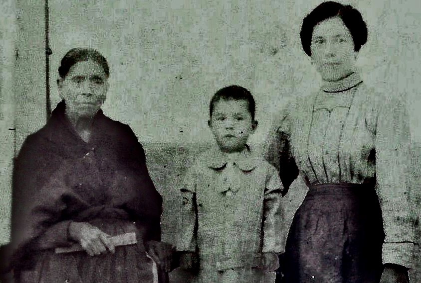 Fotografía de Tomás de niño