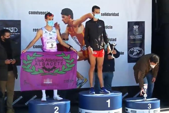 María José Cano e Ismael Quiñones, Campeones regionales de Campo a Través