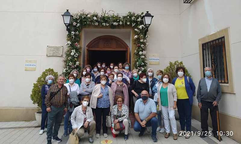 Afammer Membrilla visita el Santuario de la Virgen de Cortes en su Año Jubilar