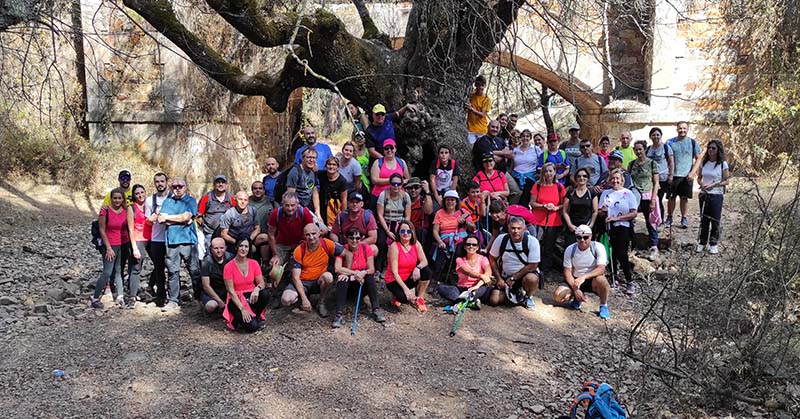 Senderos Oretanos retoma su actividad con éxito de participación en la ruta al Parque Natural de Despeñaperros