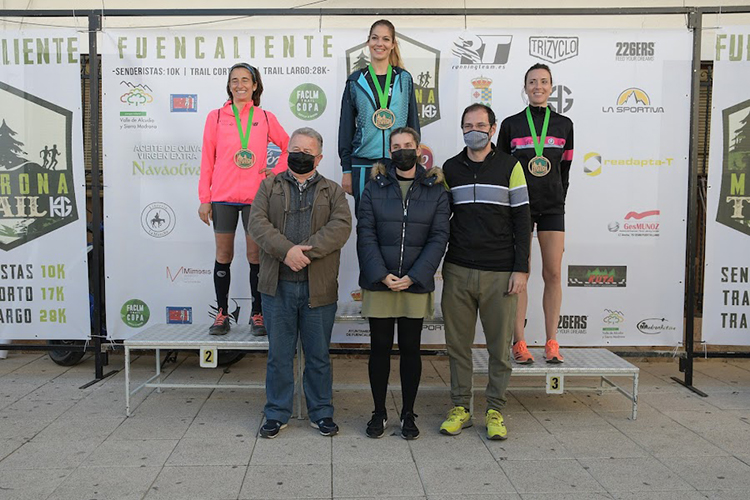 Rocío Navarro, del CA Membrilla, se impone en la Madrona Trail, última puntuable de la Copa regional de Carreras de Montaña