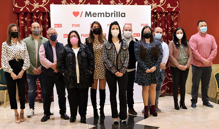 El PSOE de Membrilla presenta su nueva ejecutiva como «un proyecto renovado para ganar las elecciones en 2023»