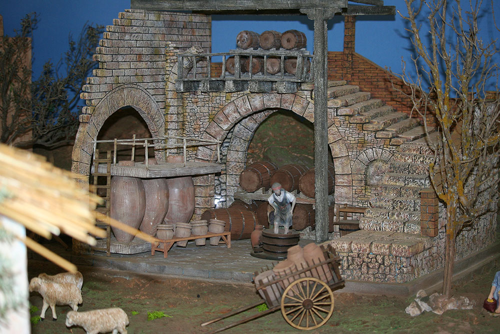 Nazaret y Jerusalén completan la escenografía paisajística del Belén Municipal de Membrilla