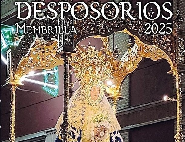 Programación lúdica, cultural y deportiva de los Desposorios 2025 en Membrilla