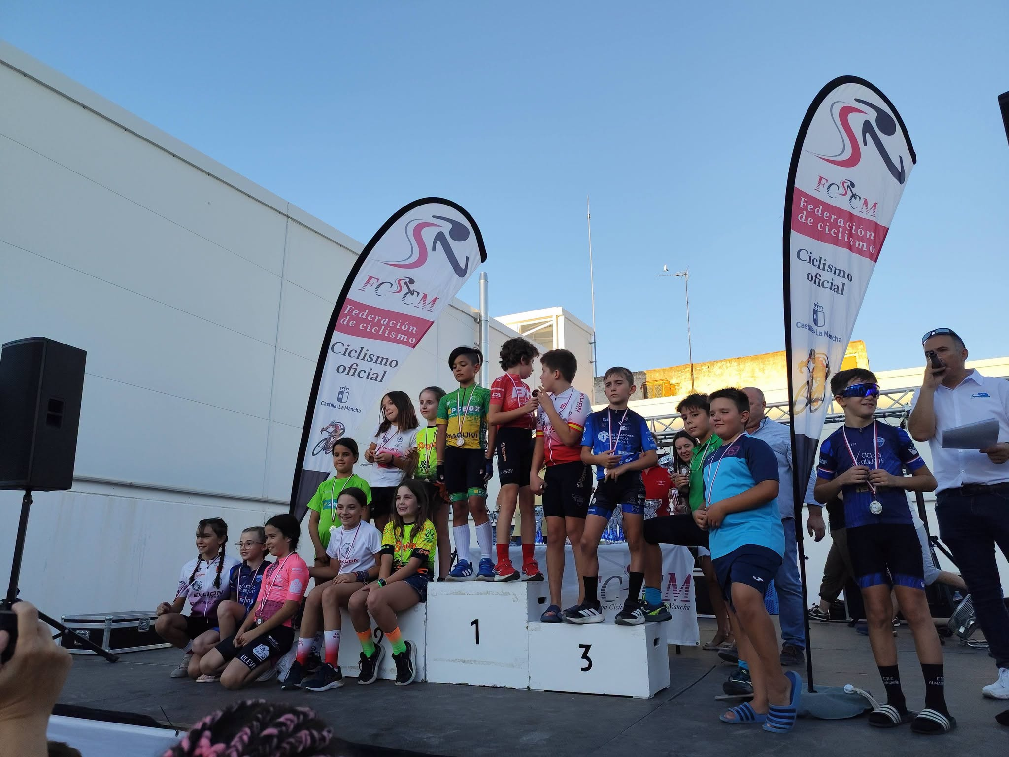 La cantera del ciclismo regala otra tarde de gran nivel deportivo en el regreso de las escuelas regionales a Membrilla
